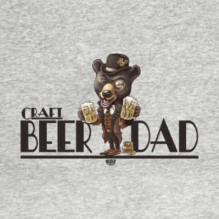 Honey Bear Craft Beer Dad T-Shirt